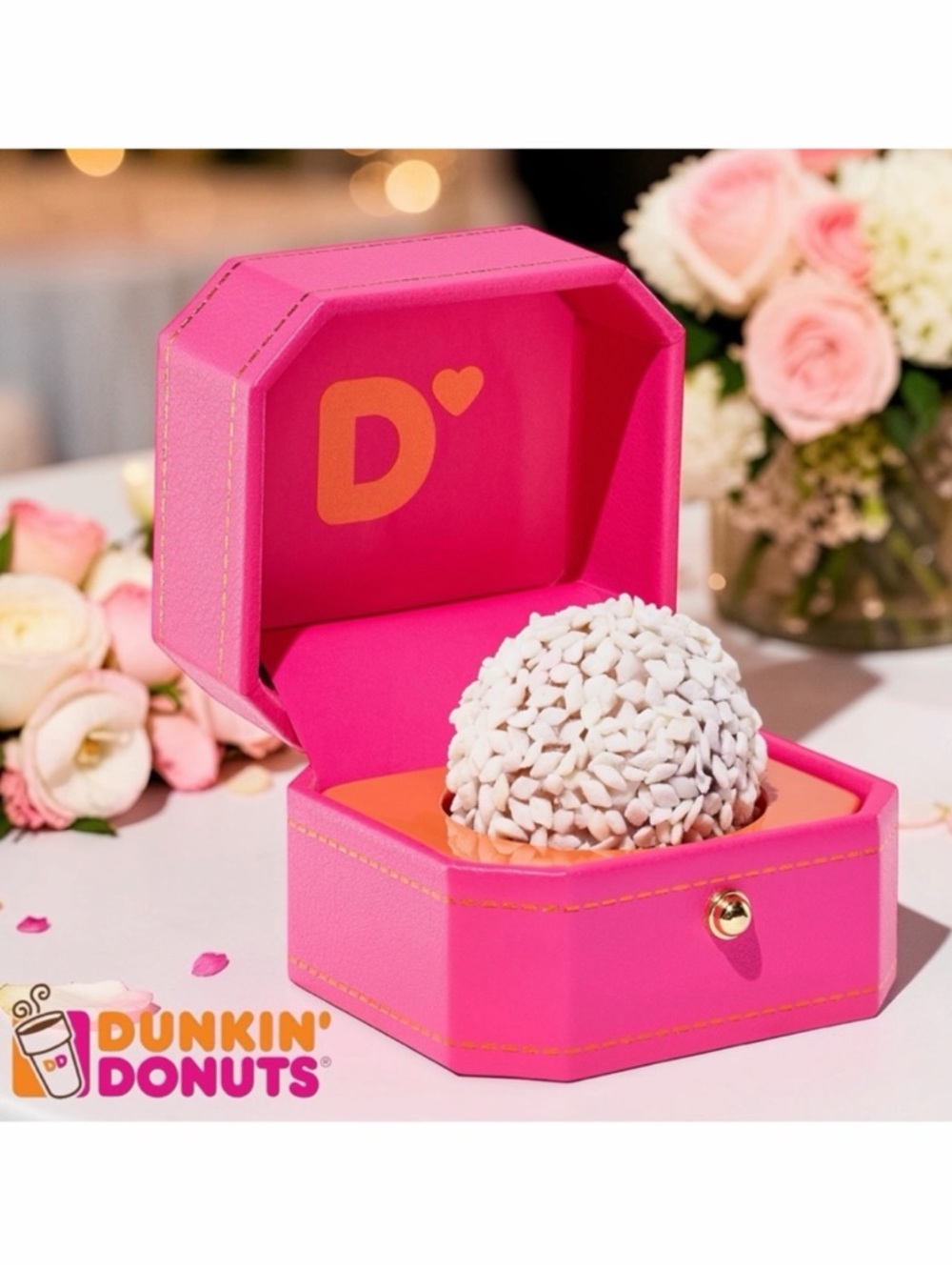 Dunkin' Donuts LIMITED EDITION “I Dough” Ring Box - RELEASED 03/20/2026